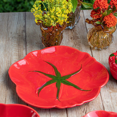 OUTLET: Sousplat Cerâmica Tomate 34cm Scalla