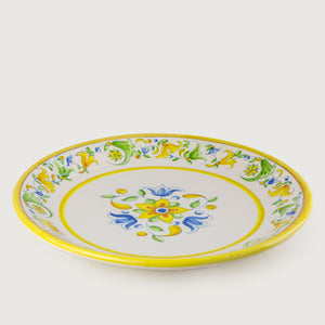 Travessa Redonda Cerâmica 33,5cm Napoli