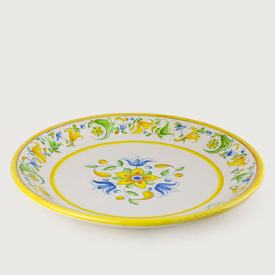 Travessa Redonda Cerâmica 33,5cm Napoli