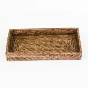 PRÉ-VENDA: Bandeja em Rattan Bahali 32x15x5cm