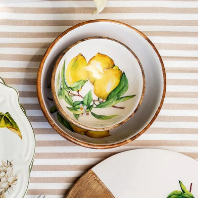 PRÉ-VENDA: Bowl Grande Madeira Toscana Bahali 18cm