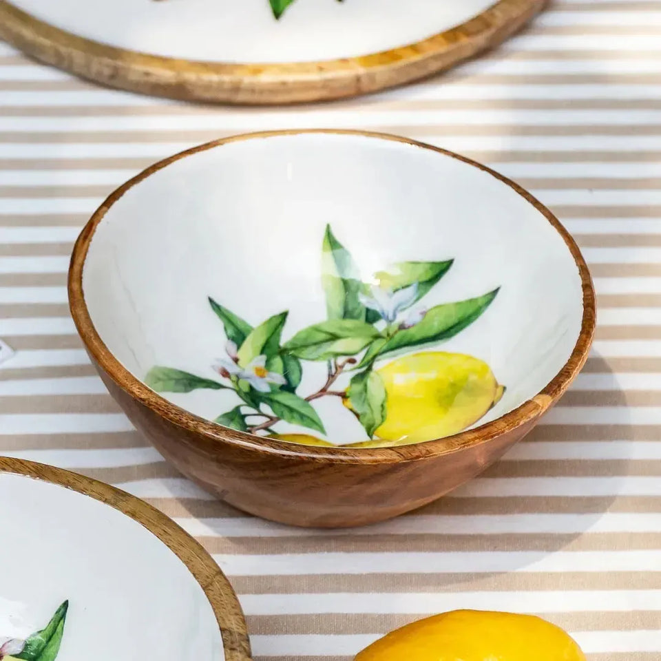 PRÉ-VENDA: Bowl Grande Madeira Toscana Bahali 18cm