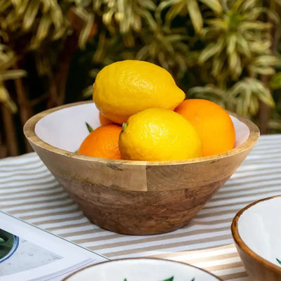 PRÉ-VENDA: Bowl Grande Madeira Toscana Bahali 35cm