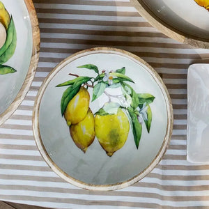 PRÉ-VENDA: Bowl Médio Madeira Toscana Bahali 25cm