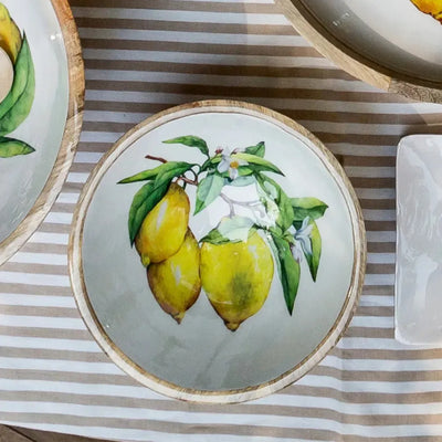 PRÉ-VENDA: Bowl Médio Madeira Toscana Bahali 25cm