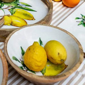 PRÉ-VENDA: Bowl Médio Madeira Toscana Bahali 25cm