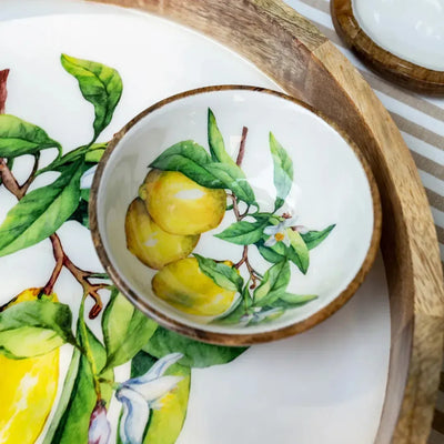 PRÉ-VENDA: Bowl Pequeno Madeira Toscana Bahali 13cm