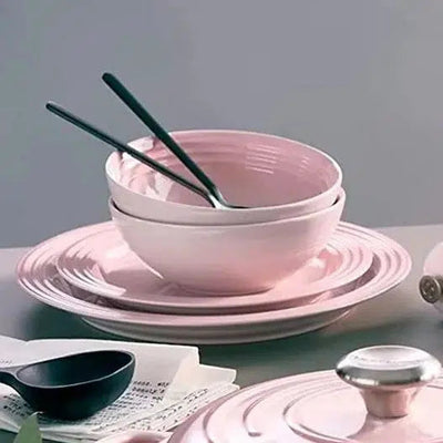 PRÉ-VENDA: Bowl Redondo Cerâmica Shell Pink 16cm Le Creuset