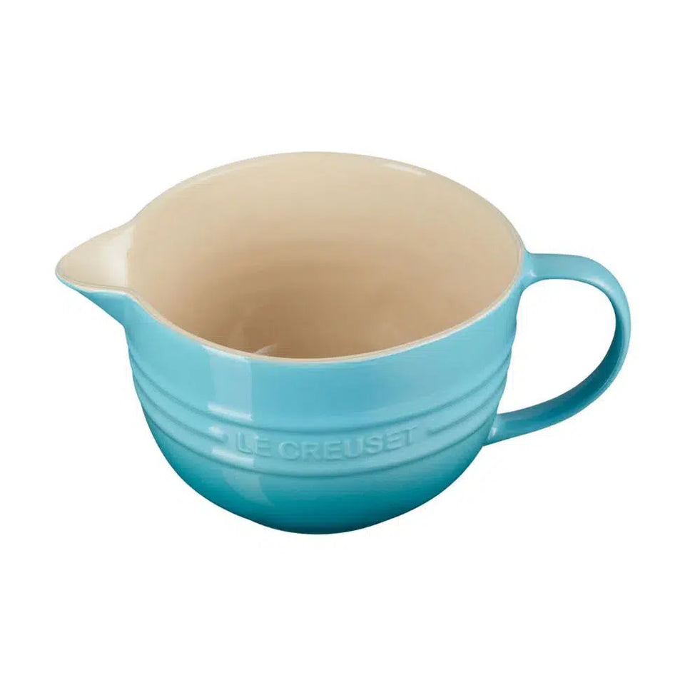 PRÉ-VENDA: Bowl de Preparo 2L Cerâmica Azul Caribe Le Creuset