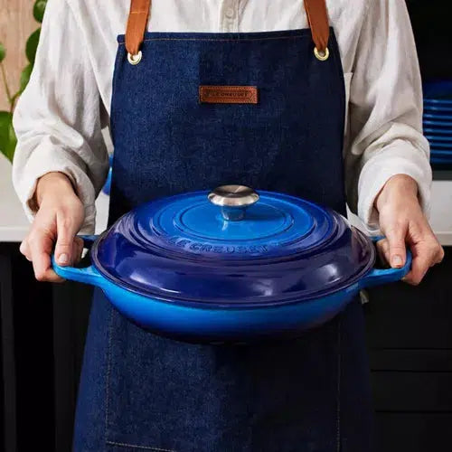 PRÉ-VENDA: Caçarola Buffet Signature Azure Blue 30cm 3,2L Le Creuset