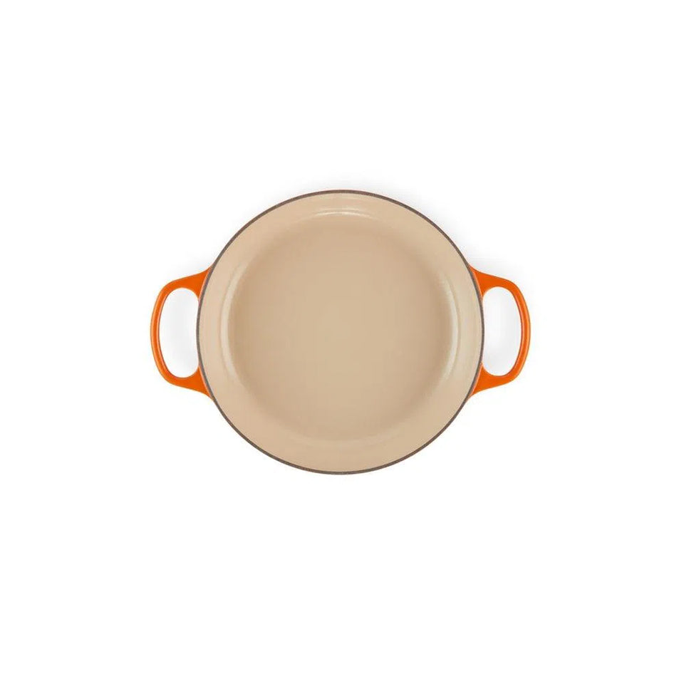 PRÉ-VENDA: Caçarola Buffet Signature Laranja 3,2L 30cm Le Creuset