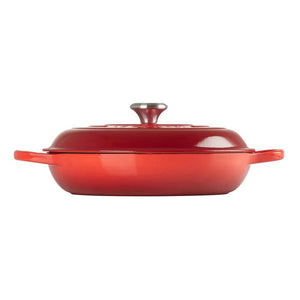 PRÉ-VENDA: Caçarola Buffet Signature Vermelha 3,2L 30cm Le Creuset