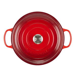 PRÉ-VENDA: Caçarola Buffet Signature Vermelha 3,2L 30cm Le Creuset