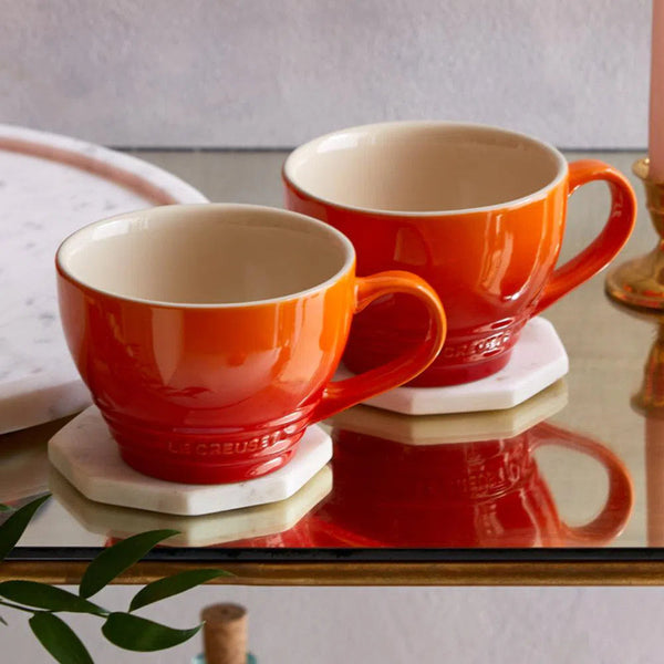 PRÉ-VENDA: Caneca Cerâmica Laranja 400ml Le Creuset