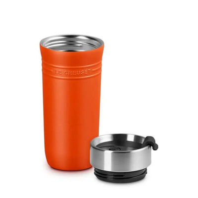 PRÉ-VENDA: Caneca Térmica On The Go Laranja 350ml Le Creuset