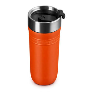 PRÉ-VENDA: Caneca Térmica On The Go Laranja 350ml Le Creuset