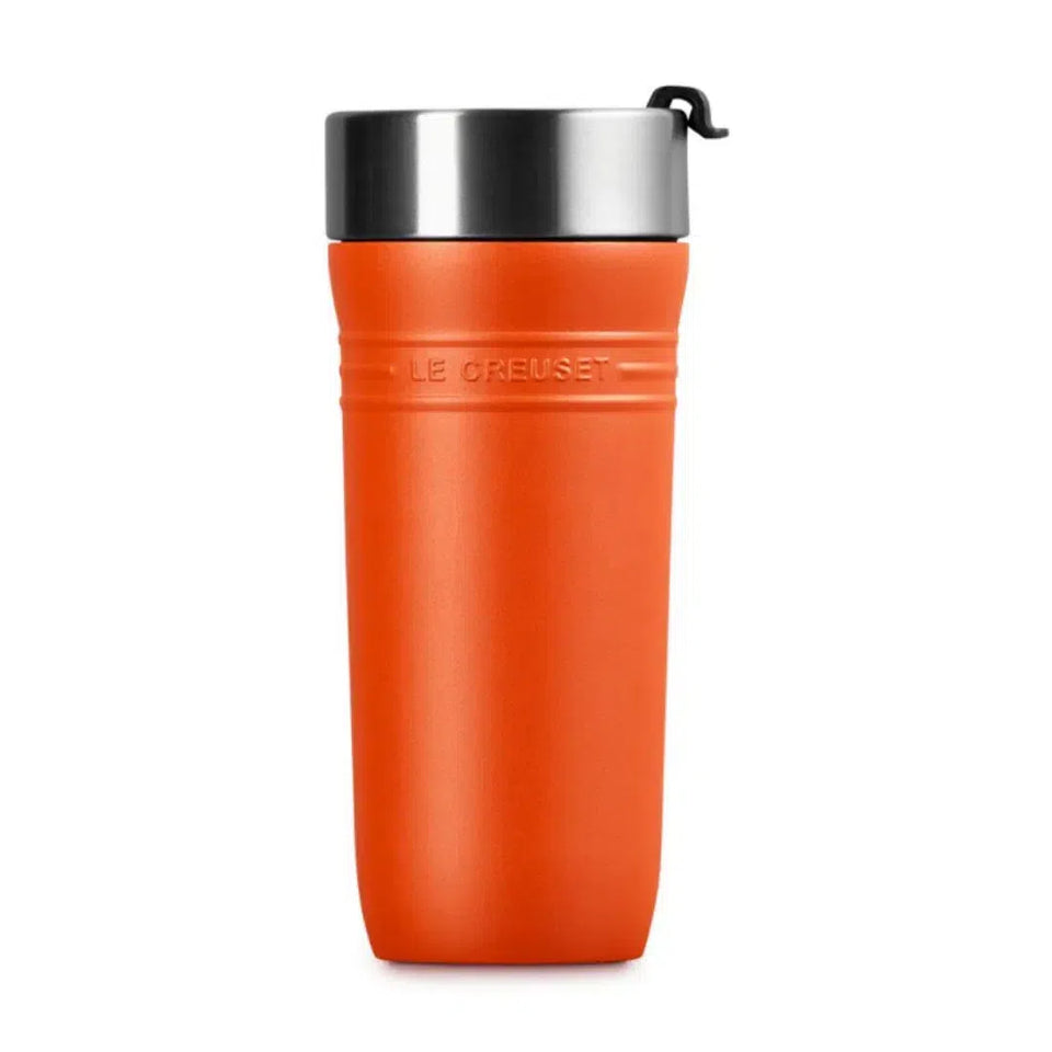 PRÉ-VENDA: Caneca Térmica On The Go Laranja 350ml Le Creuset