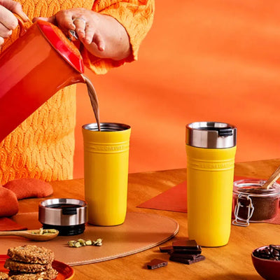 PRÉ-VENDA: Caneca Térmica On The Go Nectar 350ml Le Creuset