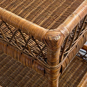 PRÉ-VENDA: Carrinho em Rattan Bahali 80x48x91cm