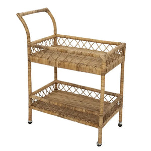PRÉ-VENDA: Carrinho em Rattan Bahali 80x48x91cm