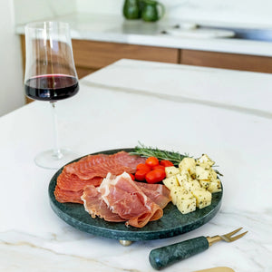 PRÉ-VENDA: Conjunto 4 Garfos Aperitivo Green Marble