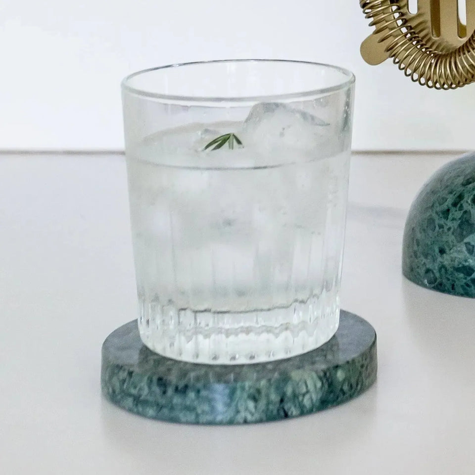 PRÉ-VENDA: Conjunto 4 Porta-copos Green Marble