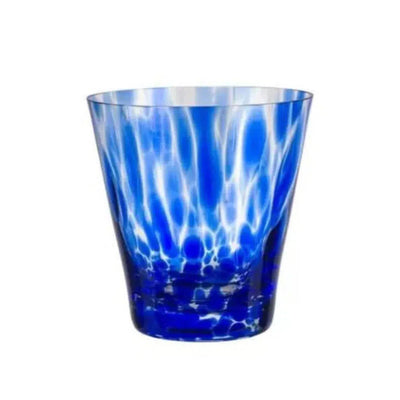 PRÉ-VENDA: Copo em Cristal para Caipirinha Azul Murano Colors Artemano 230ml