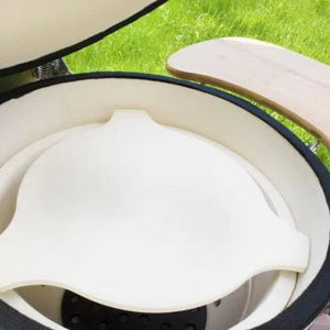 PRÉ-VENDA: Defletor Cerâmico para Cozimento Indireto para Kamado Artemano Média 18 Polegadas