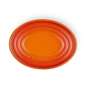 PRÉ-VENDA: Descanso Oval para Colher Laranja Le Creuset