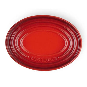 PRÉ-VENDA: Descanso Oval para Colher Vermellho Le Creuset