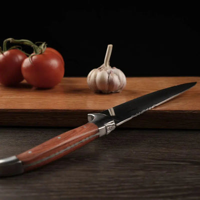 PRÉ-VENDA: Faca do Chef Ultra Premium Cabo de Madeira Laguiole La Maison