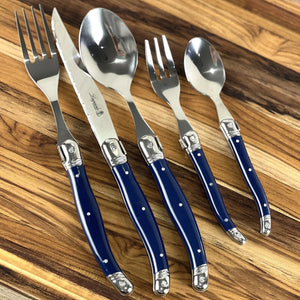 PRÉ-VENDA: Faqueiro Laguiole La Maison Luxo Azul Marinho 30 Peças