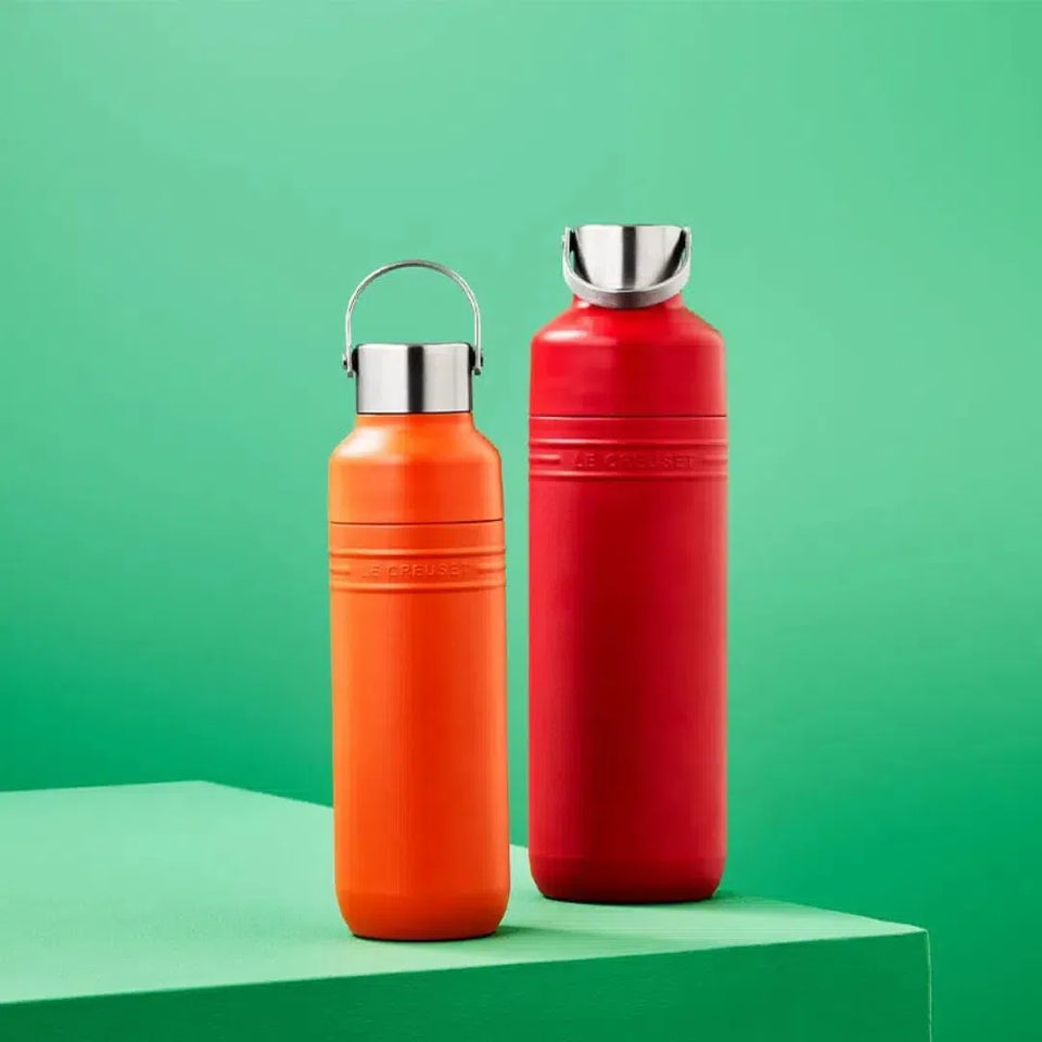 PRÉ-VENDA: Garrafa Térmica On The Go Laranja 1L Le Creuset