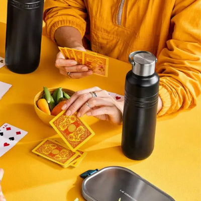 PRÉ-VENDA: Garrafa Térmica On The Go Matte Black 500ml Le Creuset