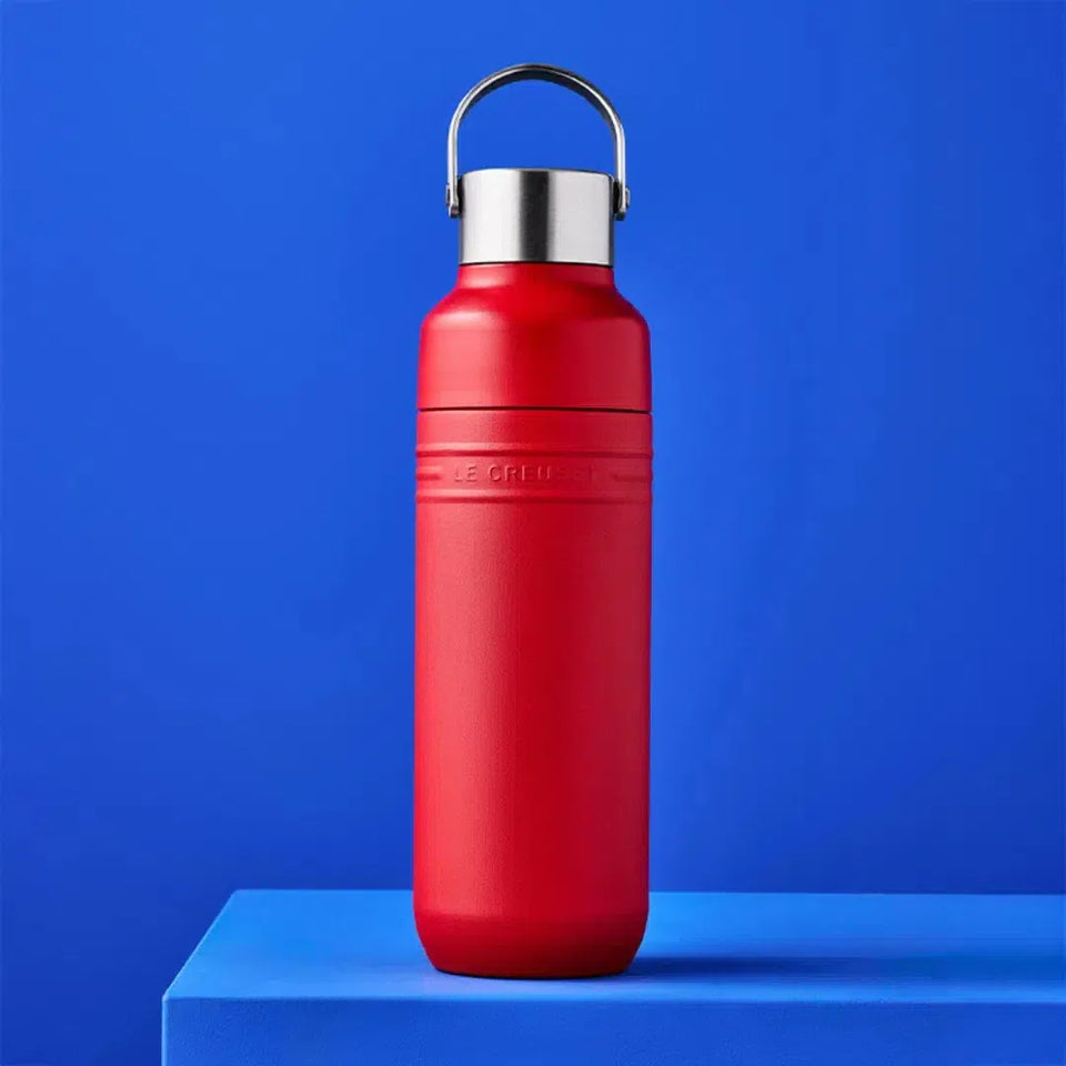 PRÉ-VENDA: Garrafa Térmica On The Go Vermelha 500ml Le Creuset