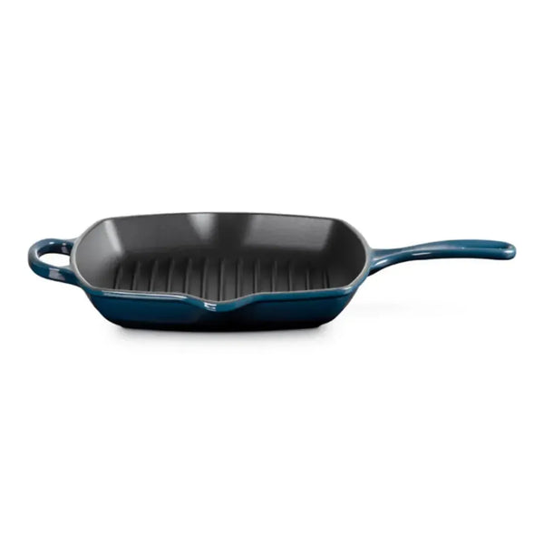 PRÉ-VENDA: Grelha Quadrada Signature Nuit 26cm Le Creuset