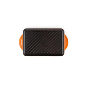 PRÉ-VENDA: Grelha Retangular Tradicional Laranja 32cm Le Creuset