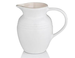 PRÉ-VENDA: Jarra Cerâmica Branco 600ml Le Creuset