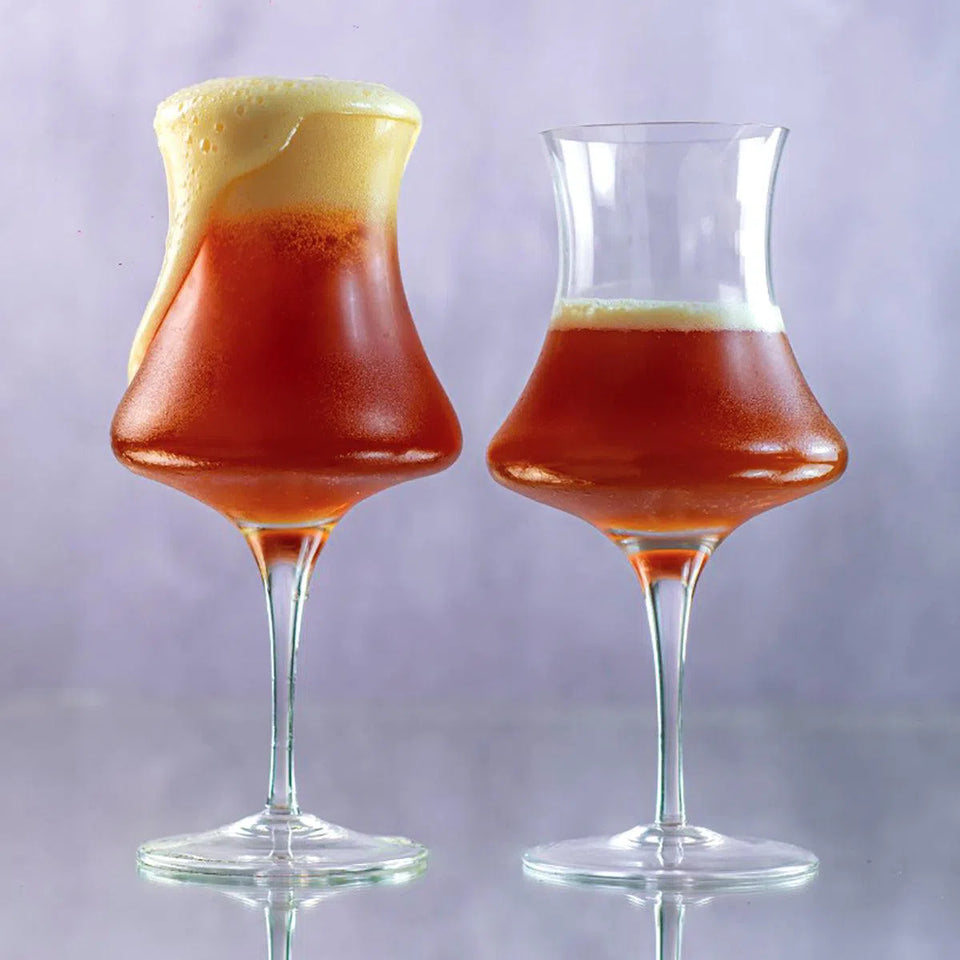 PRÉ-VENDA: Jogo 2 Taças Mozart em Puro Cristal para Cerveja Bräuer 380ml