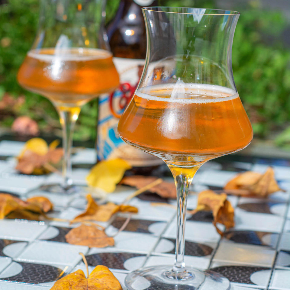 PRÉ-VENDA: Jogo 2 Taças Mozart em Puro Cristal para Cerveja Bräuer 380ml