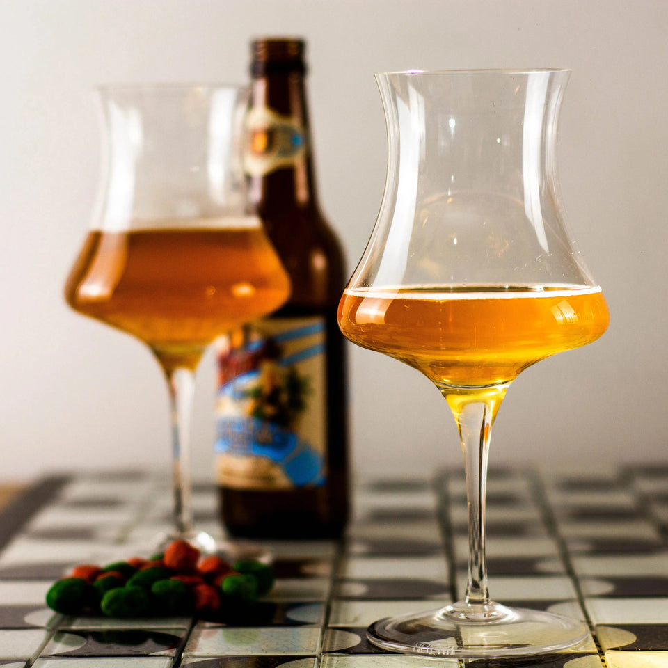 PRÉ-VENDA: Jogo 2 Taças Mozart em Puro Cristal para Cerveja Bräuer 380ml