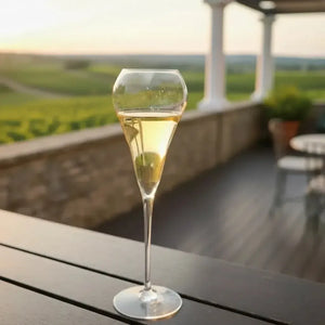 PRÉ-VENDA: Jogo 2 Taças Mozart em Puro Cristal para Espumante Belle Epoque 210ml