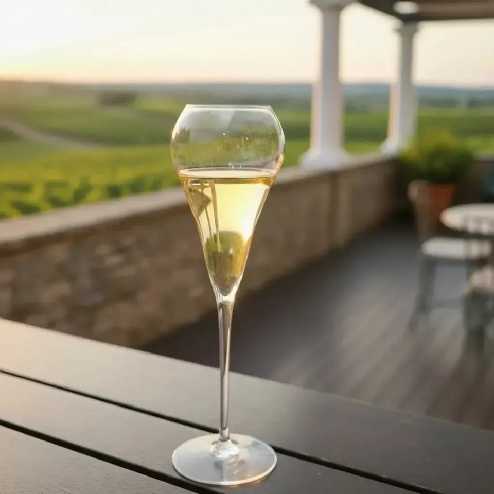 PRÉ-VENDA: Jogo 2 Taças Mozart em Puro Cristal para Espumante Belle Epoque 210ml