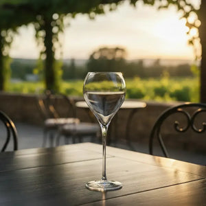 PRÉ-VENDA: Jogo 2 Taças Mozart em Puro Cristal para Vinho Branco Blumenau 320ml