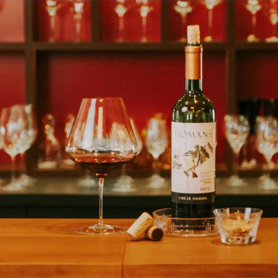 PRÉ-VENDA: Jogo 2 Taças Mozart em Puro Cristal para Vinho Tinto Vale dos Vinhedos Expert 890ml