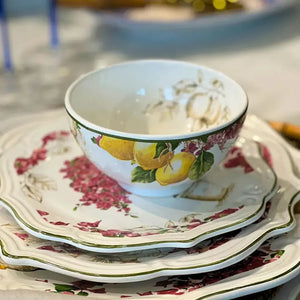 PRÉ-VENDA: Jogo 6 Bowls Cerâmica Imperial 400ml Scalla