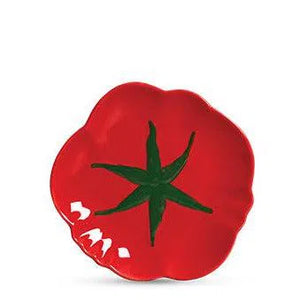 PRÉ-VENDA: Jogo 6 Pratos Rasos Cerâmica Tomate 27cm Scalla