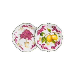 PRÉ-VENDA: Jogo 6 Pratos de Sobremesa Cerâmica Imperial 22cm Scalla