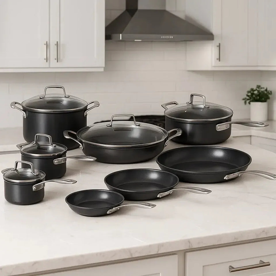 PRÉ-VENDA: Jogo 8 Panelas Antiaderente ENSC Le Creuset