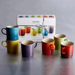PRÉ-VENDA: Kit com 6 Canecas 100ml Gift Collection Le Creuset